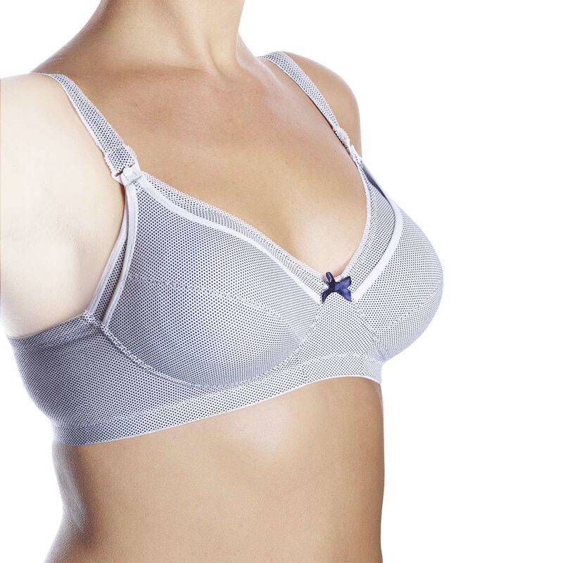 Cotton Stretch Nursing Bra (Pattern) image number 0